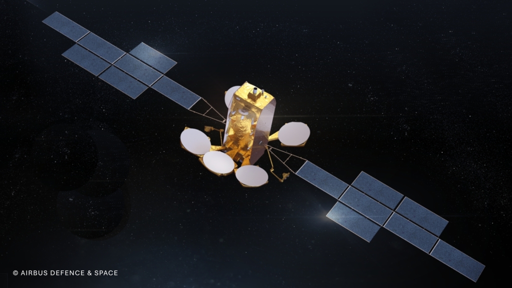 Comat Coarse Pointing Mechanism for the TELEO optical terminal aboard Arabsat BADR-8 on Airbus' Eurostar Neo platform